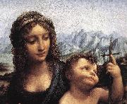 LEONARDO da Vinci Madonna with the Yarnwinder oil painting